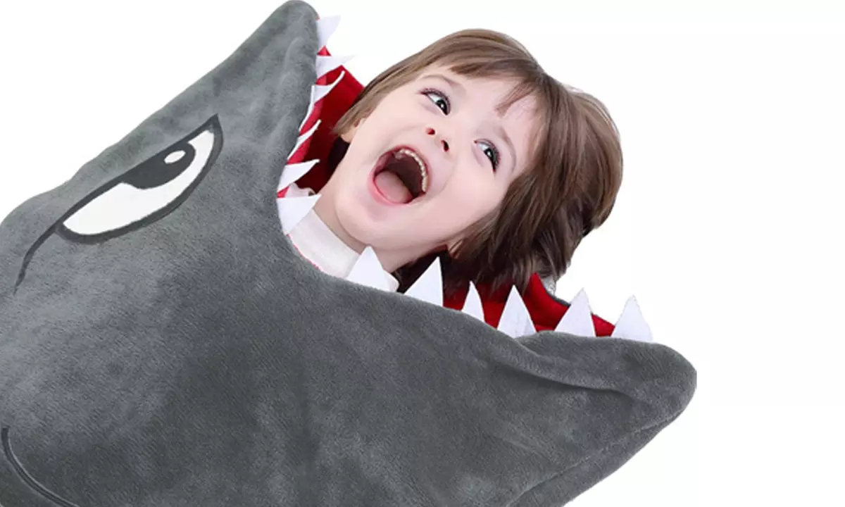 Kids' Shark Sleeping Bag