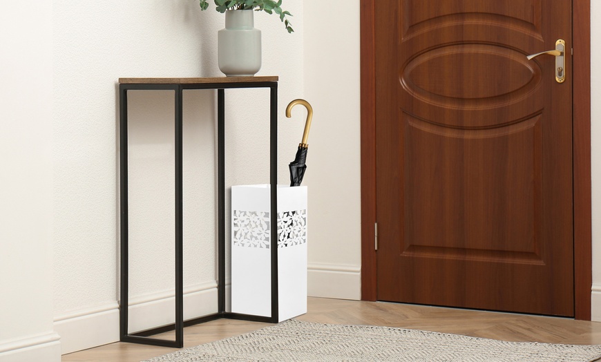 Image 54: Portaombrello in metallo moderno