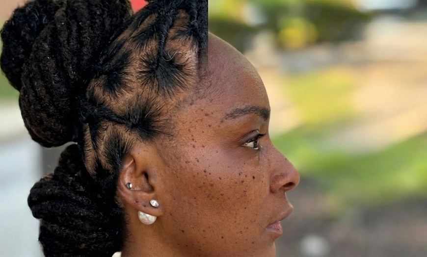 Image 3: Transform with Shampoo, Conditioner w/ Optional Steam, and Loc Retwist