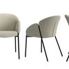 Image 21: Lot de 2 chaises en tissu "Candy" de Doosense