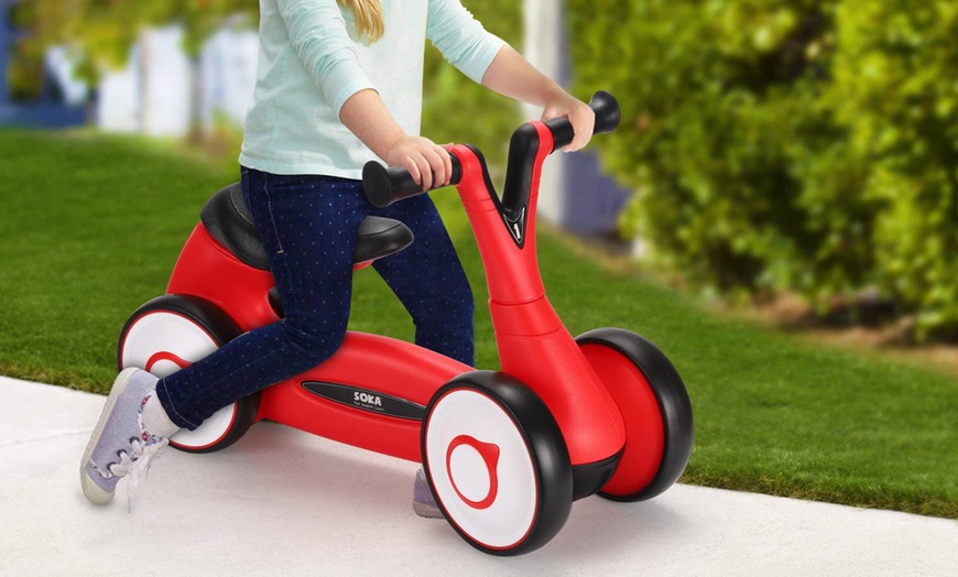 Image 4: Soka Four-Wheel Kids' Balance Bike