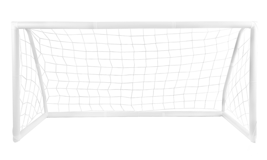 Image 3: 8ft PVC Football Goal