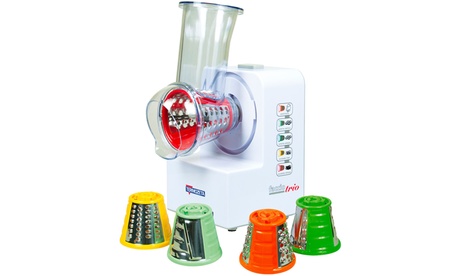 Affettaverdure, grattugia elettrica Faccio Trio Termozeta 