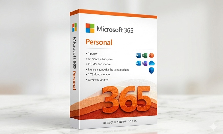Image 10: Microsoft 365 Personal: 1-Year Subscription