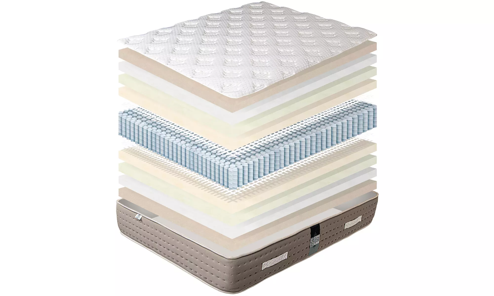 Matelas "Dreamlux", option sommier, oreiller, couette et tête de lit