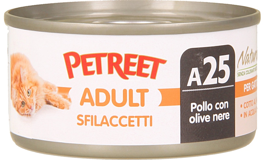 Image 41: Box Petreet per gatti con 60 scatolette da gusti misti