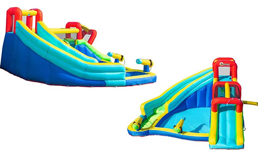 Image 4: Outsunny Inflatable Bouncy Castle