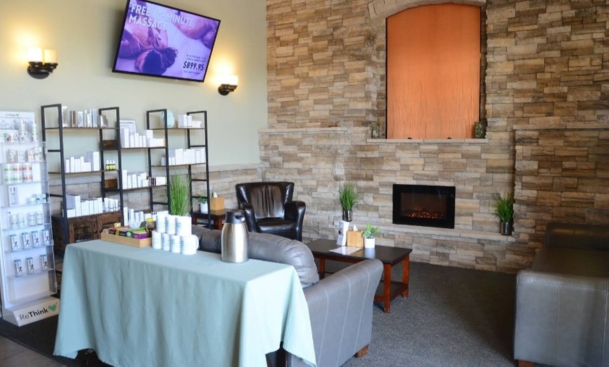 Image 4: Unwind with a Massage and Sauna Session or Add CBD for Extra Calm
