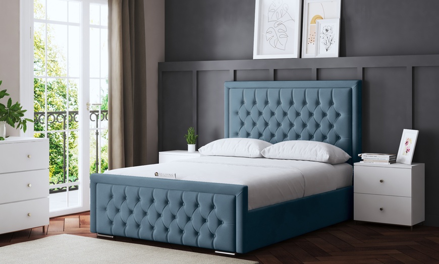 Image 12: DS Living Allegra Upholstered Bed