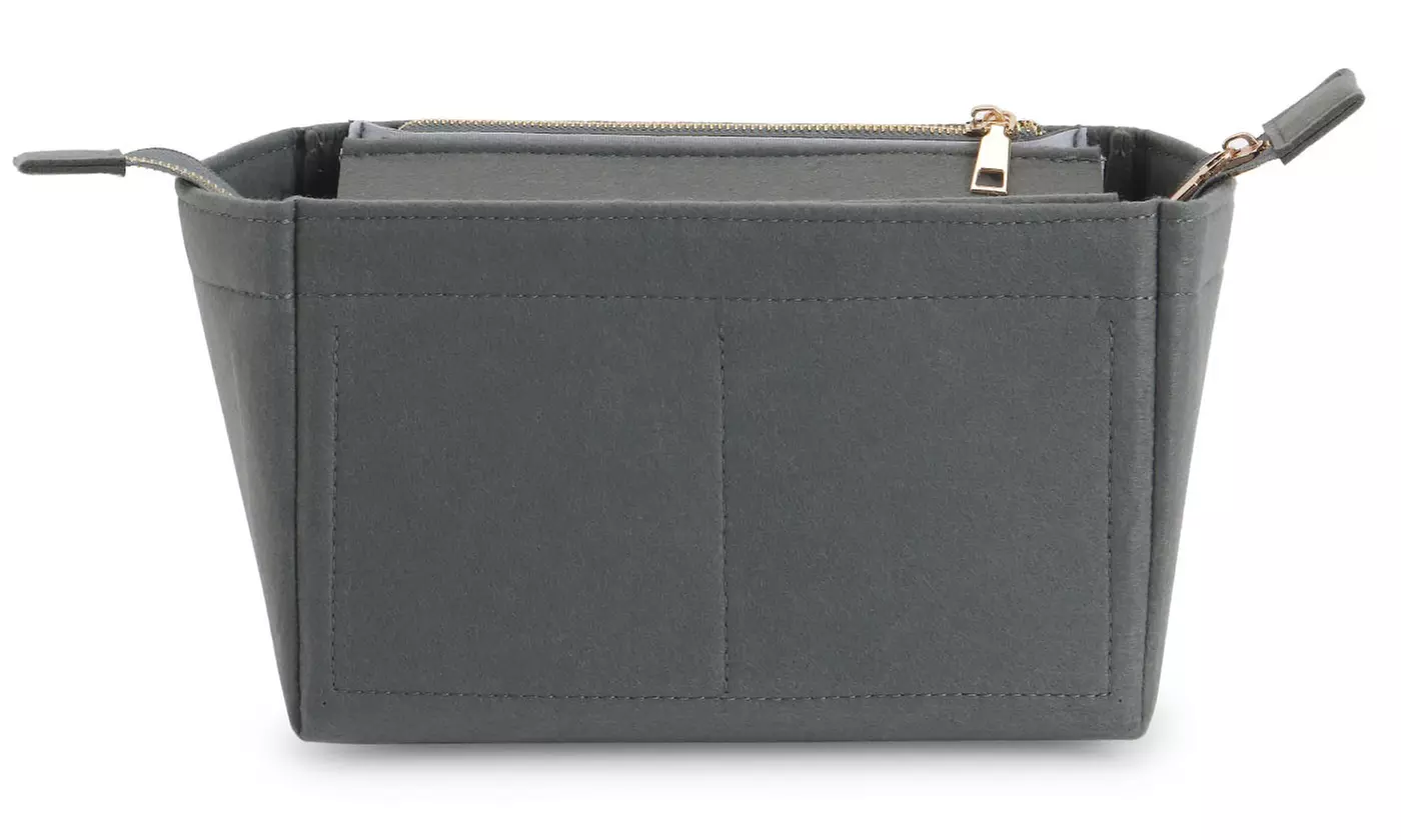 Multi Pocket Felt Handbag Organizer Insert for Tote - Multiple Sizes