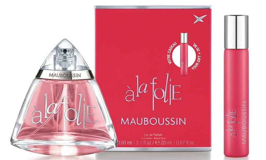 Image 1: Eau de parfum Mauboussin "À La Folie" - format XXL (100 ml et 20 ml)