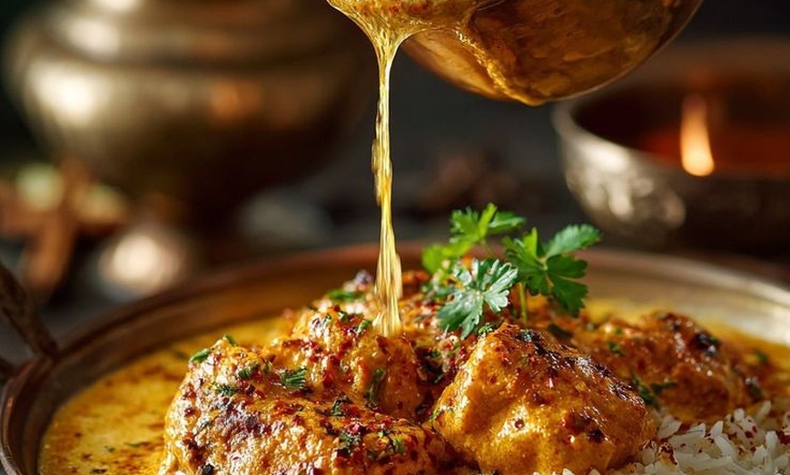 Image 1: Spice Up Your Meal – Get Up to 53% Off on Indian Cuisine 