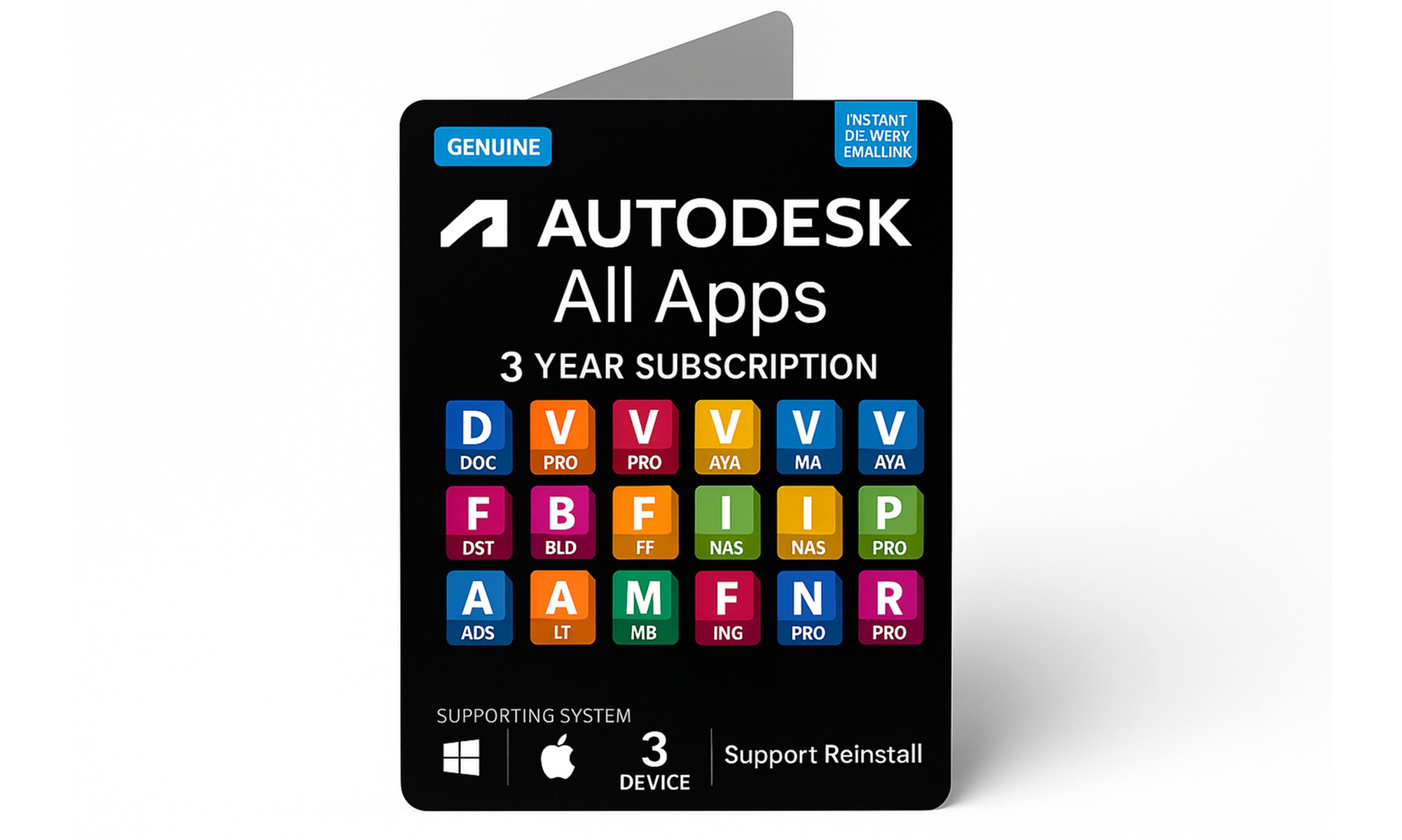 AutoDesk 2025 Full Suite—1 or 3 Years, Multi-Device Use