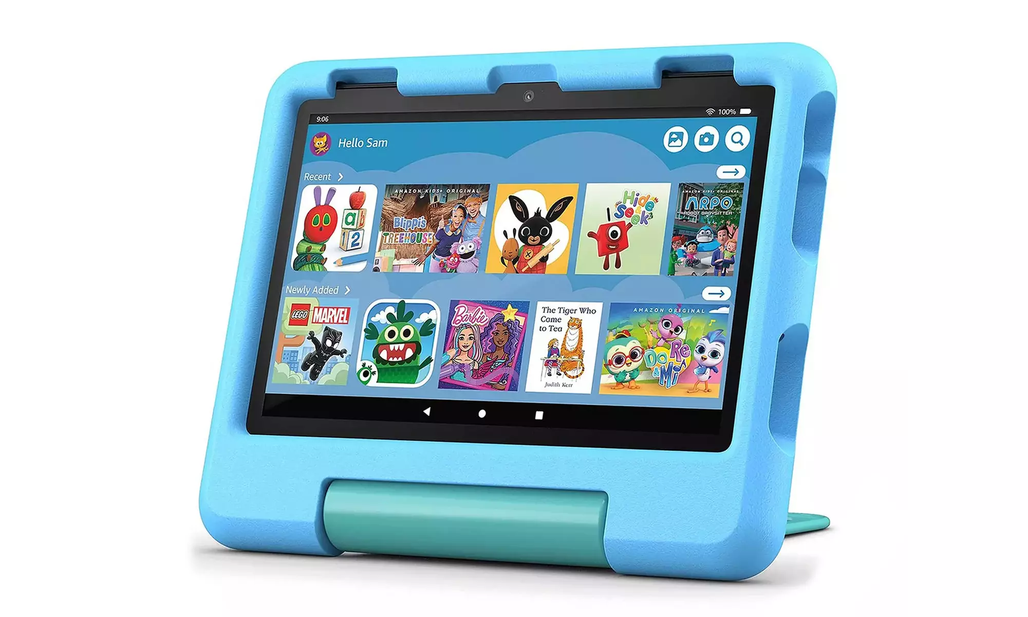 Amazon Fire HD 8 Kids Tablet for Ages 3-7; 32GB with Kid-Proof Case