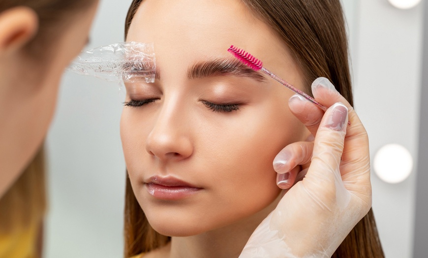 Image 1: Transform Your Look with Eyelash or/and Eyebrow Lamination
