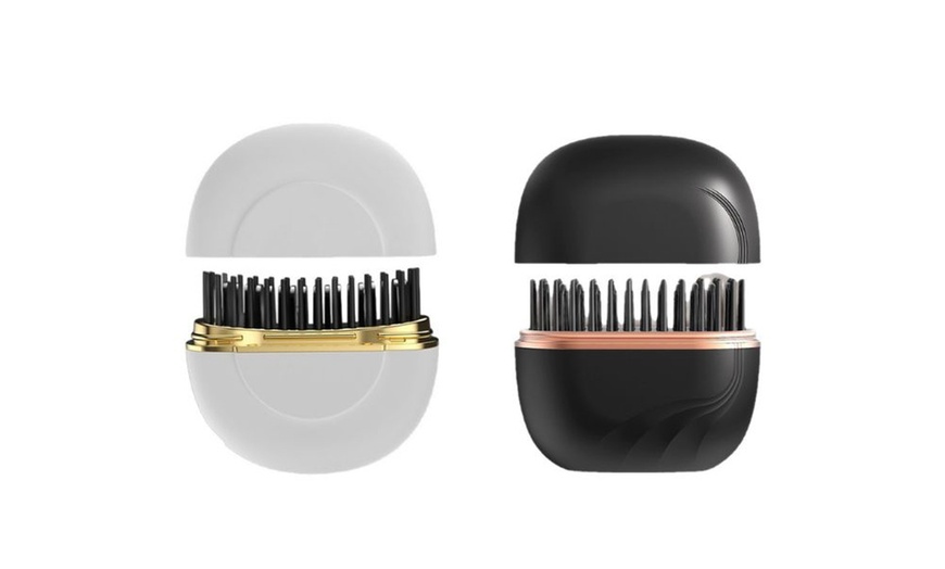 Image 9: 1 o 2 spazzole liscianti per capelli ioniche senza fili