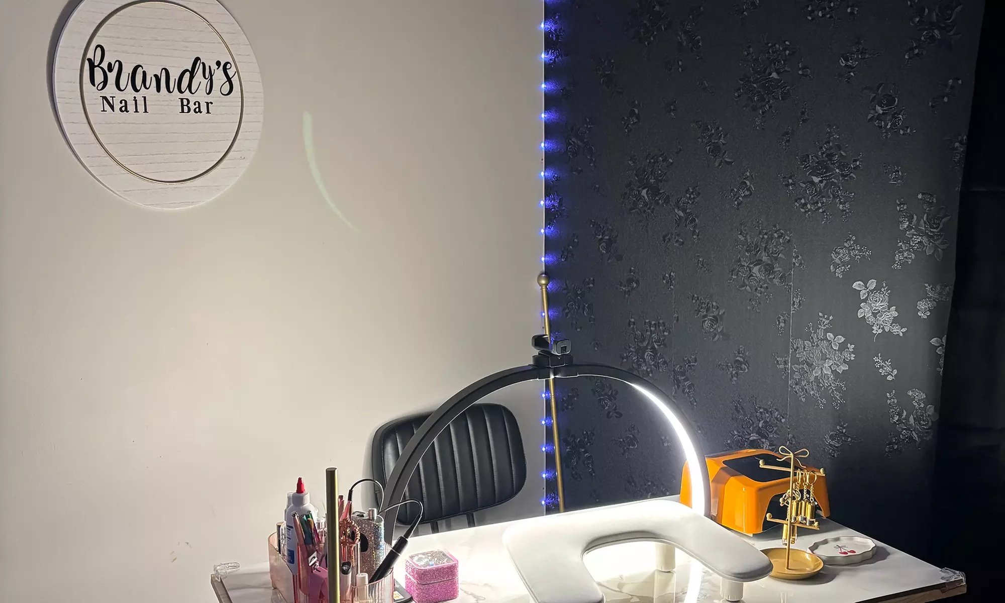 Pamper Yourself with Manicure or Pedicure or Both at Brandys nail bar