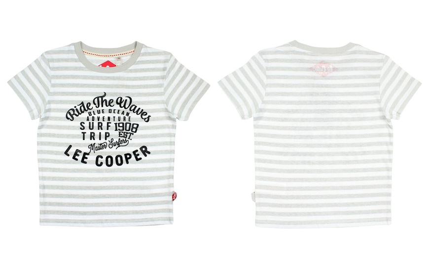 Image 2: Camiseta de manga corta para niños 100 % algodón