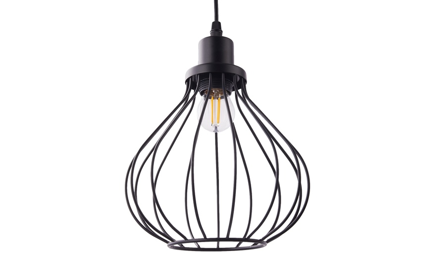 Image 8: Living And Home 3-Head Adjustable Iron Floor Lamp