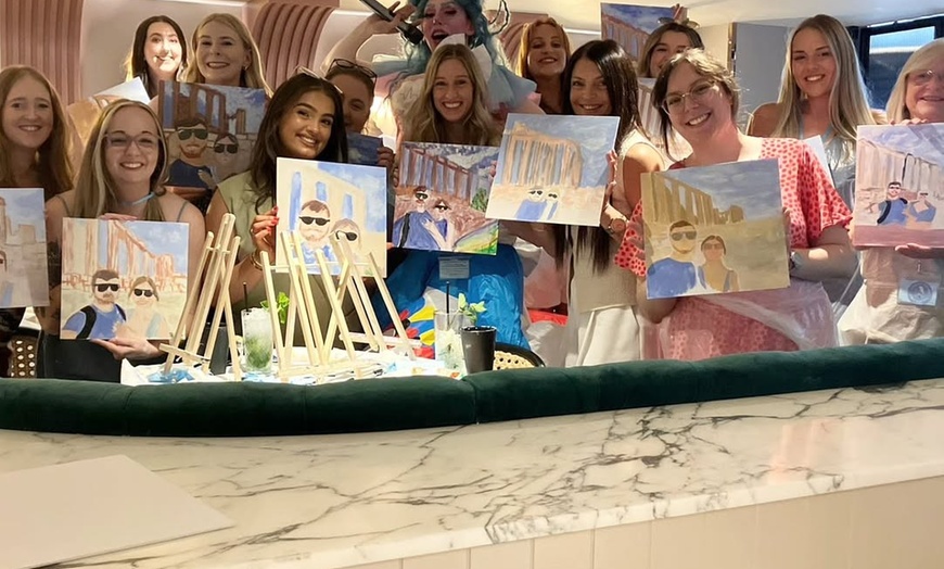 Image 12: 2Hr Paint, Sip & Party: Guided Art Night From Aug 16 - Oct 25, 2025
