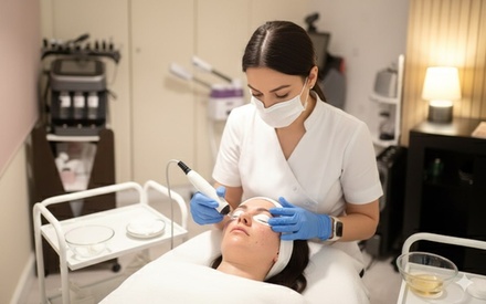 1 x Radio Frequency Skin Tightening - Choose Double Chin or Eye Area - Skin Treat Well