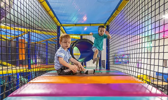 Open-Play Visit for One or Two Children at an Indoor Playground