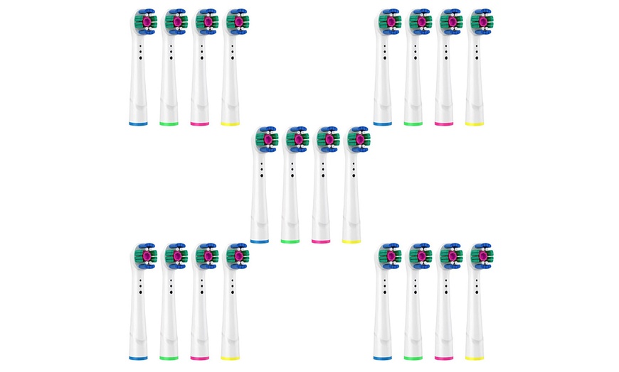 Image 7: 20Pcs Brush Heads for OralB