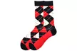 1, 5 oder 10 Paar bunte Herren-Socken mit Karo-Muster oder Allover Design - Image 4