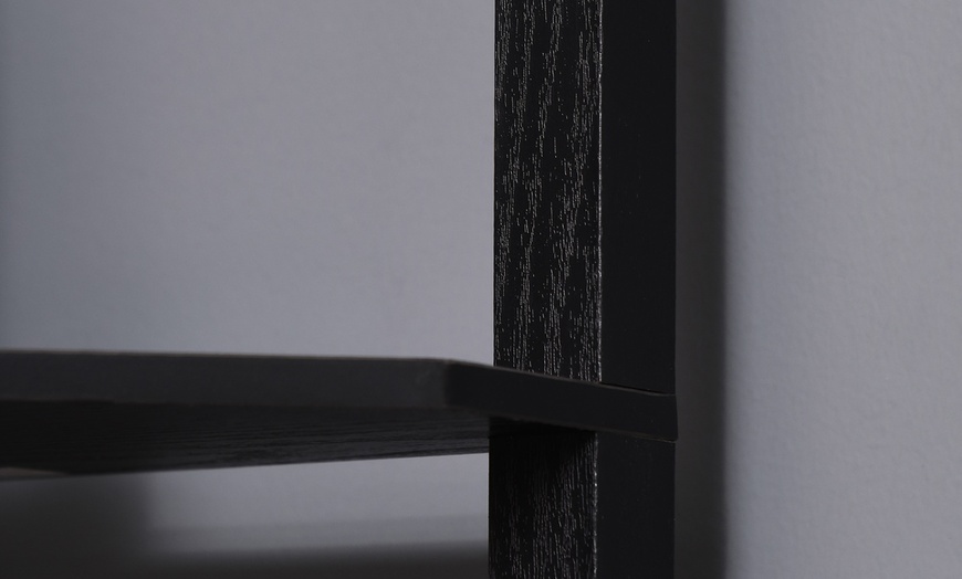 Image 7: HOMCOM Corner Floor Lamp with Shelves