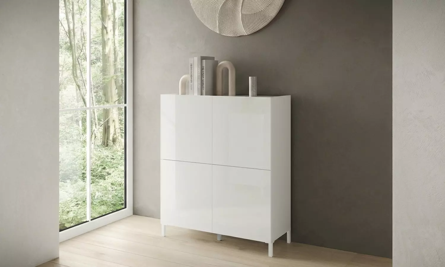 Wohnzimmermöbel Solaria: Kommode, TV-Schrank oder Highboard