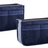 Image 19: 1 o 2 organizadores para bolso con múltiples compartimentos