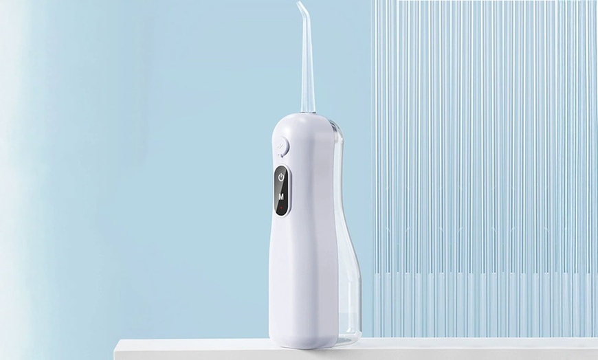 Image 7: Cordless Water Dental Flosser