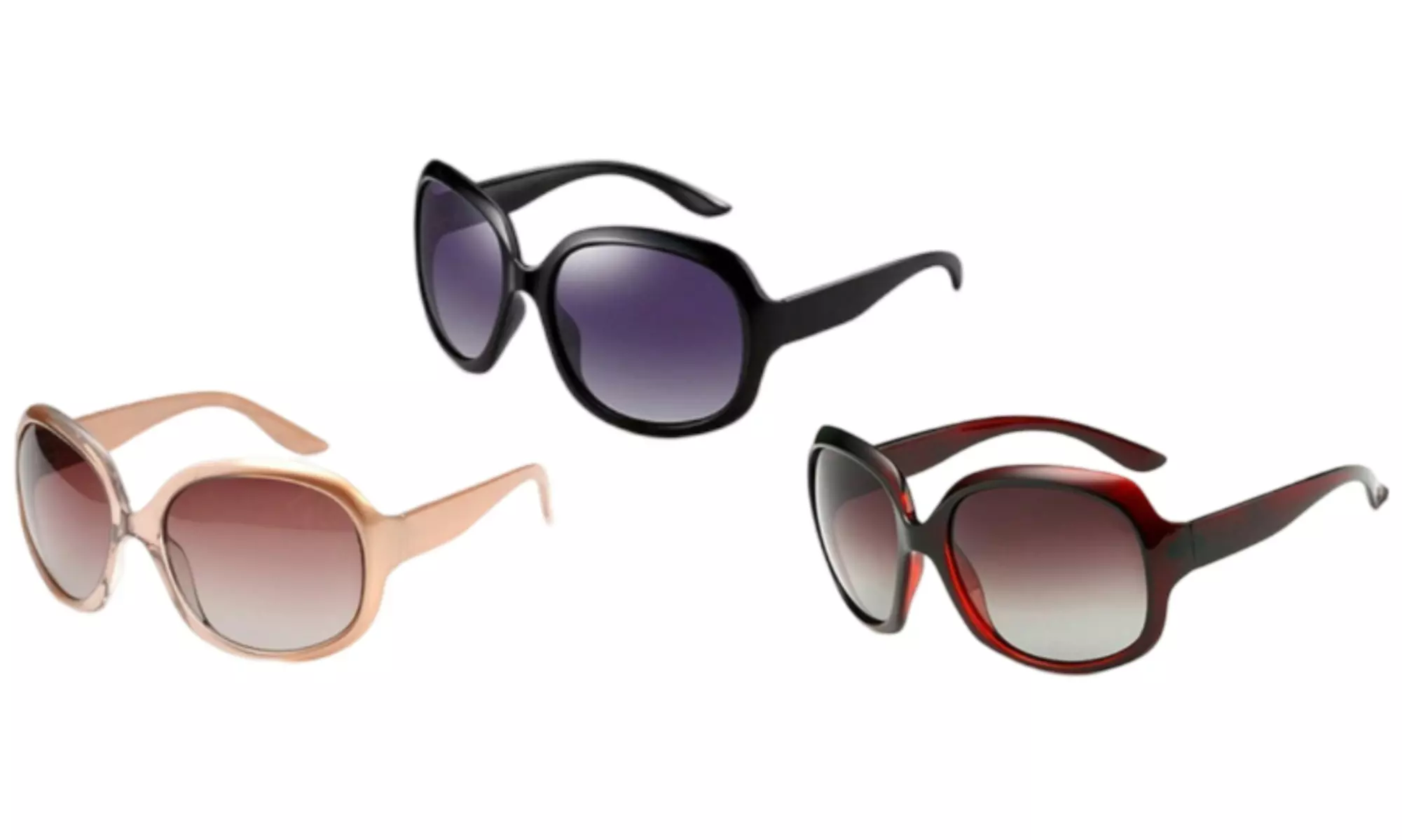 Oversized Women's Polarized Sunglasses Fashion Sunglasses UV400