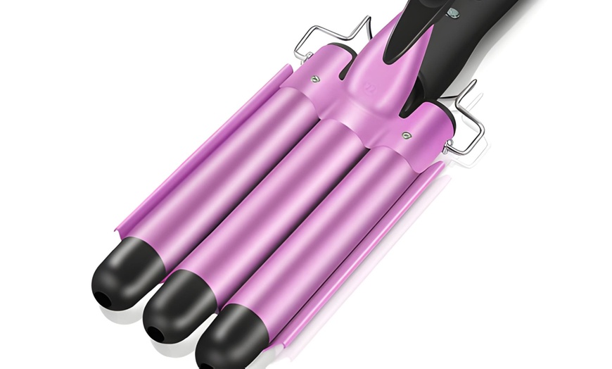 Image 3: Plancha para ondas con tres placas