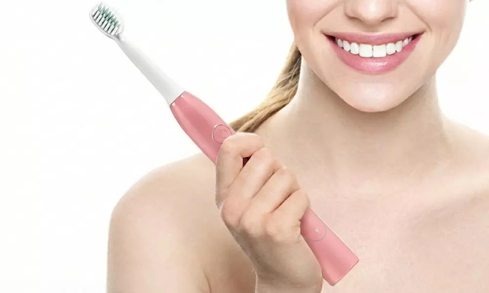 Sonic Electric Toothbrush with 8 Replacement Brush Heads