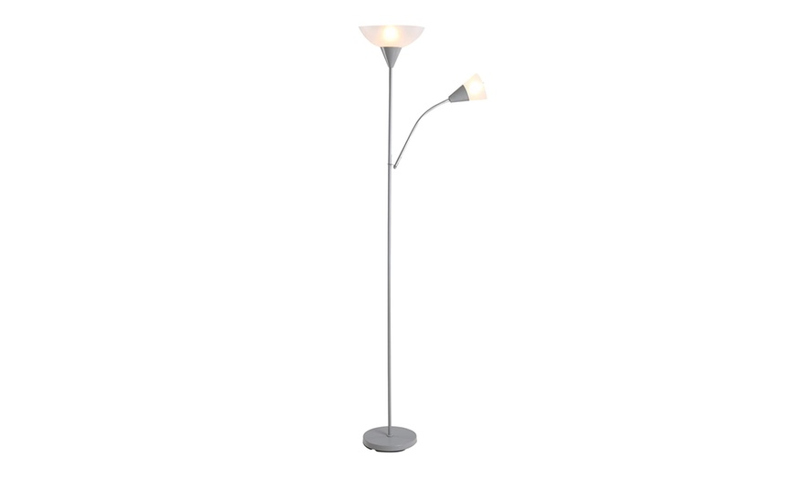 Image 8: HomCom Freestanding Floor Lamps