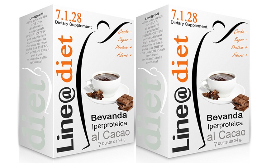 Image 15: 7 o 14 bevande proteiche e smoothie Line@diet