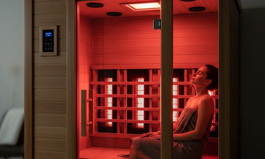 Image 5: Relax with Full-body Detox Lymphatic Massage, Facial, Sauna, & More  