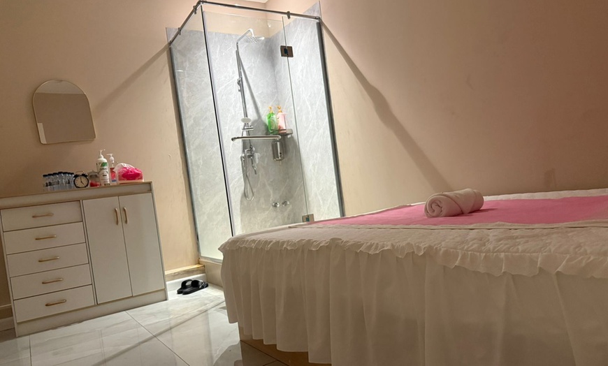 Image 1: AED 200 or 250 to Spend on Services or 60-Minute Moroccan Bath Package