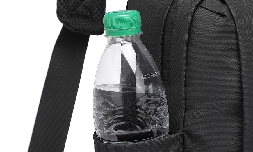 Image 8: Men's Lightweight Dalily Crossbody Bag 