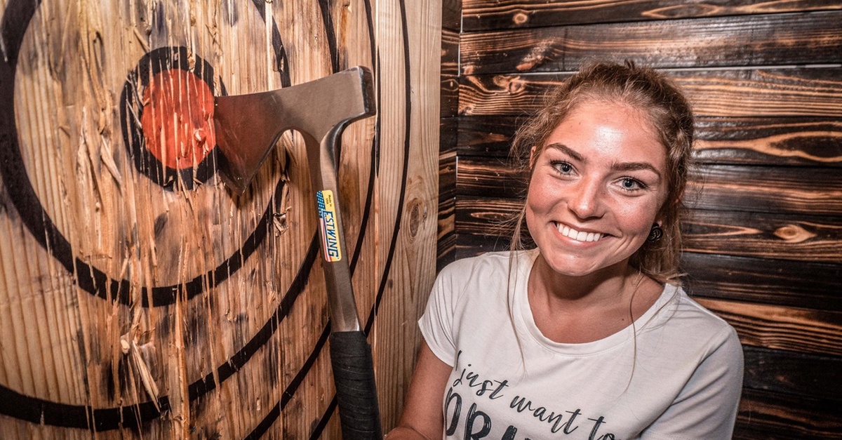 Bad Axe Throwing Chicago: 60–90 Minute Axe Throwing Session with Expert Coaching for 1–12 People (Up to 20% Off)