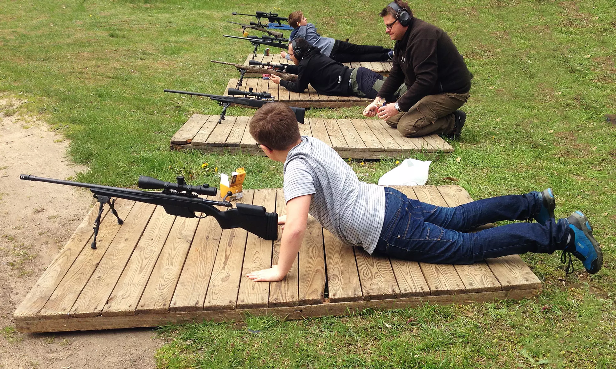 Strzelnica z pakietem amunicji w Akademii Obrony Saggita