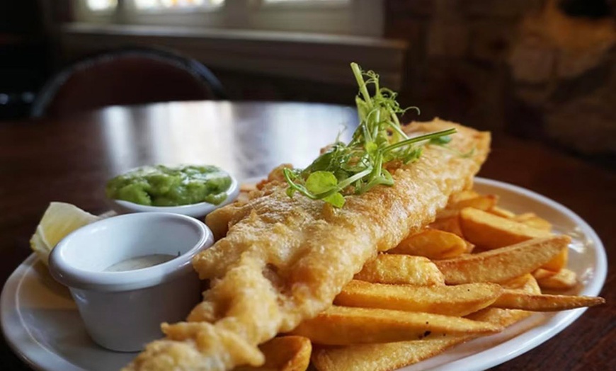 Image 3: Two-Course Meal with Beer/ Wine or Soft Drink For Up to Four People 