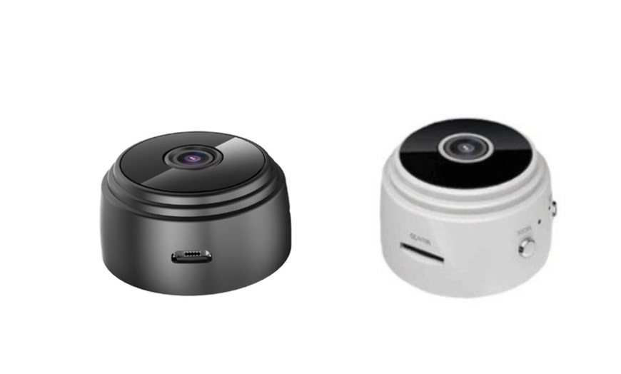 Image 7: Wireless Security Monitor Night Vision Camera x1 or  x2  - Black/White