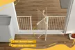 Pawhut Adjustable Metal Pet Safety Gate with Auto-Close Door - Image 3