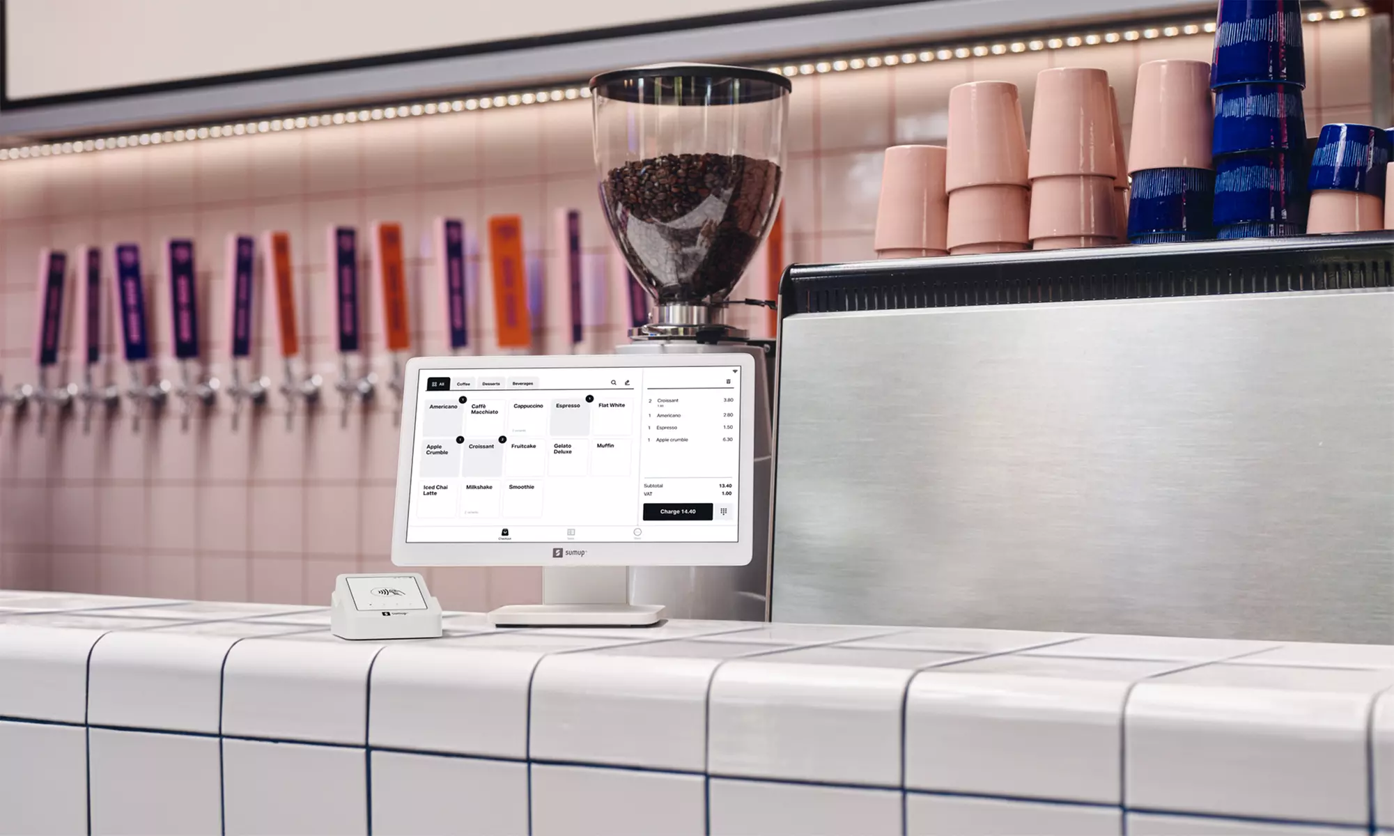 10 bzw. 49 € Rabatt auf Zahlungsterminal / Registrierkasse von SumUp