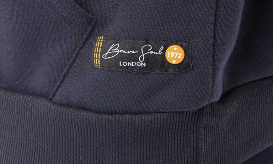 Image 9: Brave Soul Men's Hoodie