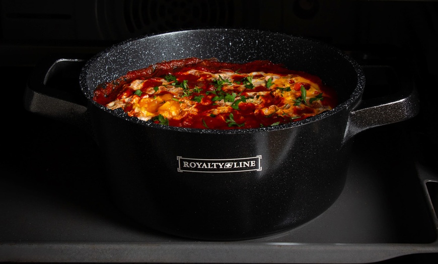 Image 21: Batteria da cucina da 10 o 14 pezzi Royalty Line