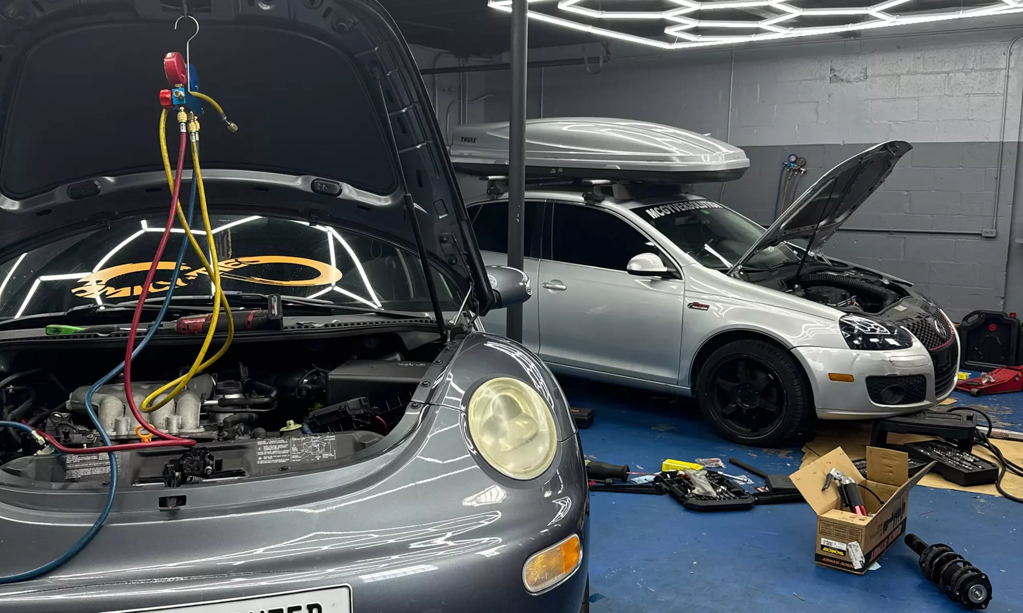 A/C R134 Recharge with UV-Die included Auto Air Conditioning