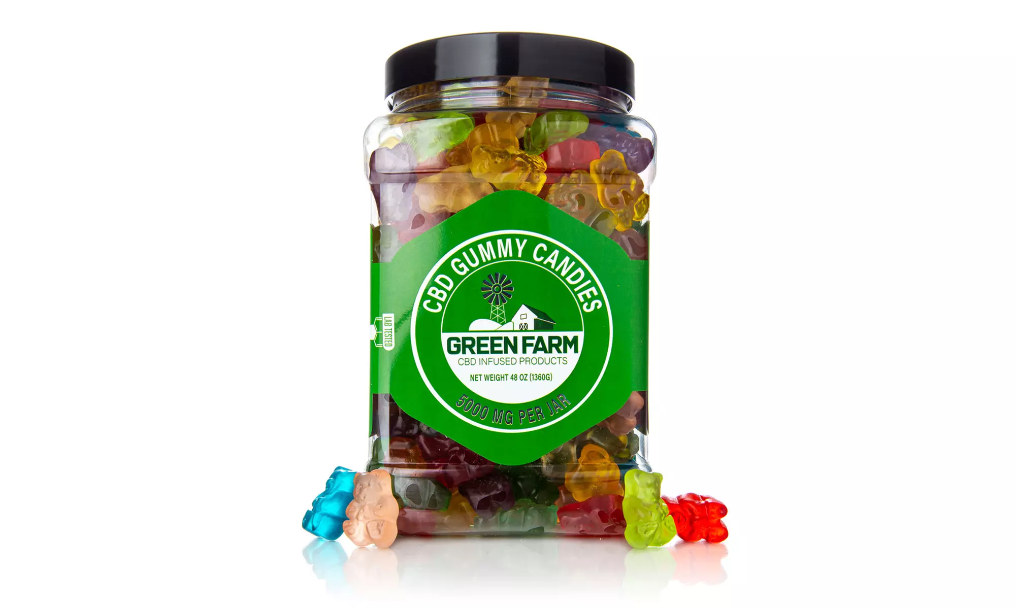 Green Farm Tasty Gummies for Sleep and Anxiety from Green Farm (500MG-5000MG)